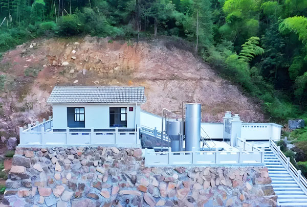 山上沒電可以裝一體化凈水設備給村子供水嗎?